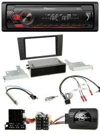 Pioneer DAB 1DIN MP3 Lenkrad USB Autoradio für Audi A4 B5 1999-2001