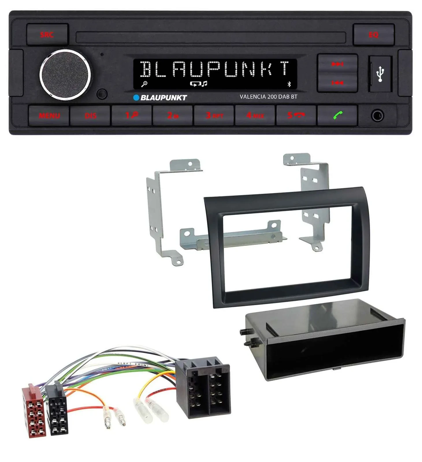 Blaupunkt DAB MP3 Bluetooth USB Autoradio für Citroen Jumper Fiat Ducato 06-11 s