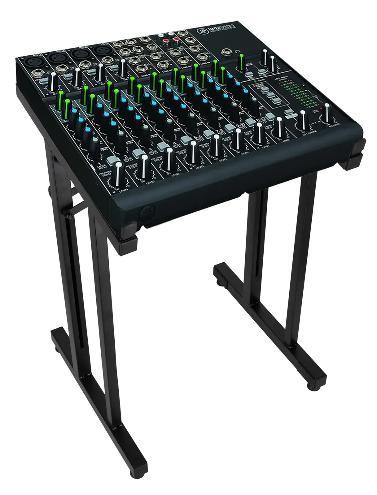 Микшерный пульт Mackie 1202VLZ4 12-канальный, аналоговый, 4 предусилителя Onyx со стойкой