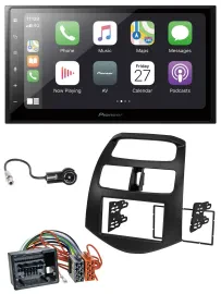 Автомагнитола Pioneer 2 DIN, MP3, Bluetooth, DAB, USB для Chevrolet Spark (с 2013)