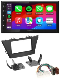 Kenwood MP3 USB DAB 2DIN Bluetooth Autoradio für Toyota Prius+ (ab 2012)