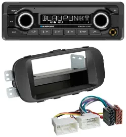 Blaupunkt Bluetooth DAB MP3 USB Autoradio für Kia Soul (PS ab 2014) schwarz