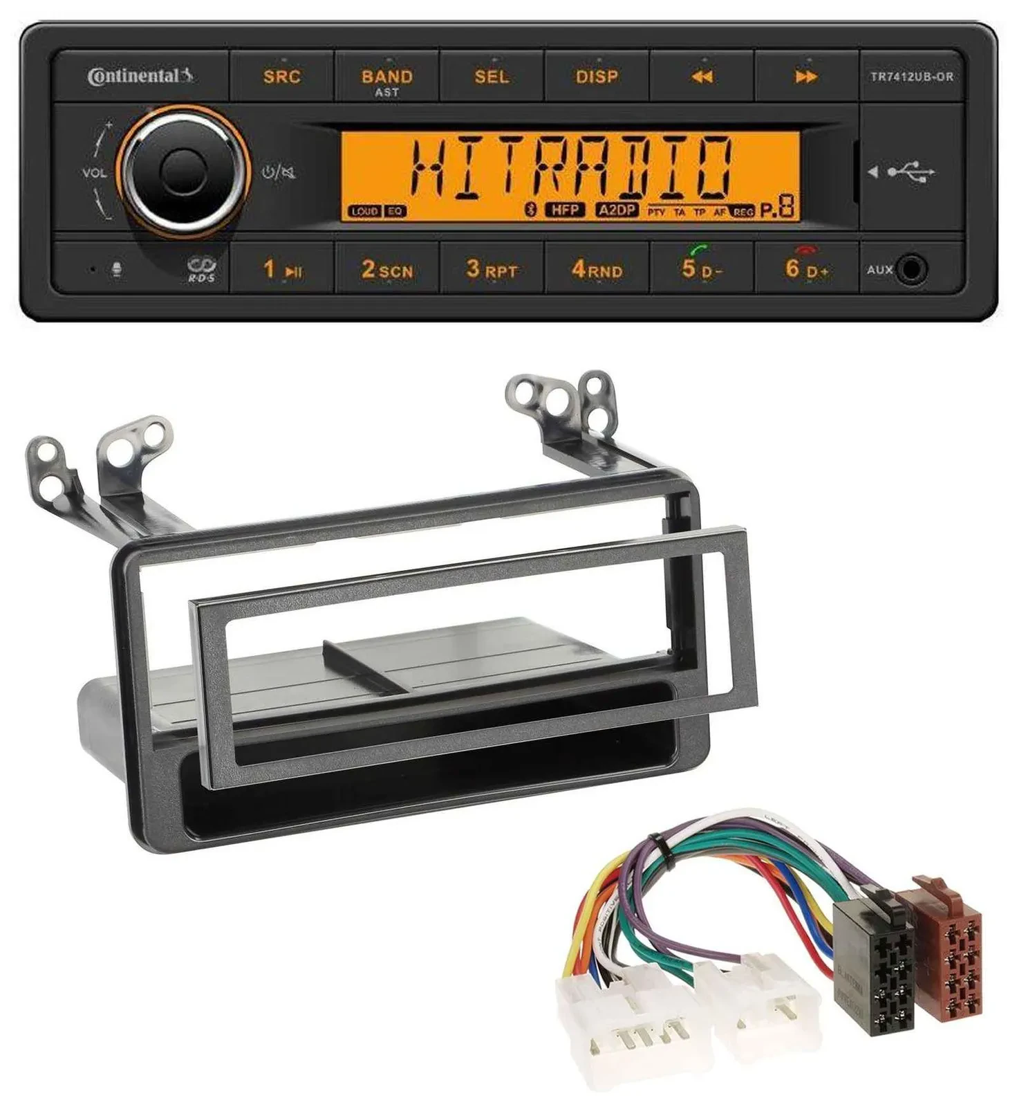 Continental MP3 Bluetooth AUX USB Autoradio für Toyota MR2, RAV4, Yaris Verso