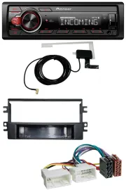Pioneer USB MP3 DAB Bluetooth Autoradio für Kia Carens (ab 2007)