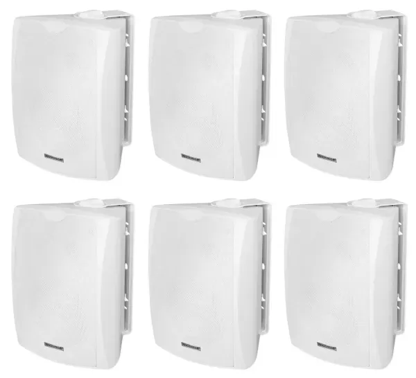 Настенная акустика Rockville WET-5W White 5.25" 40W (6 штук)