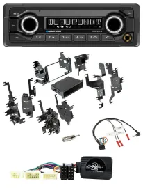 Blaupunkt MP3 Bluetooth USB Lenkrad Autoradio für Toyota FJ (ab 2007)