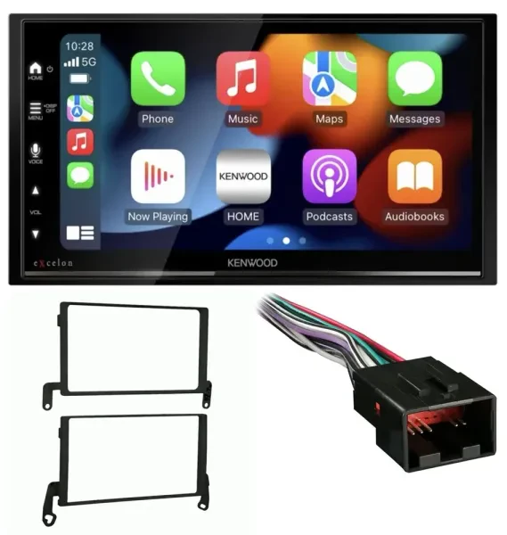 1999-2004 Ford F-150 Kenwood Double DIN Bluetooth Car Stereo Upgrade