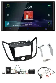 JVC USB Bluetooth 2DIN DAB Lenkrad Autoradio für Ford Kuga DM2 ab 2013