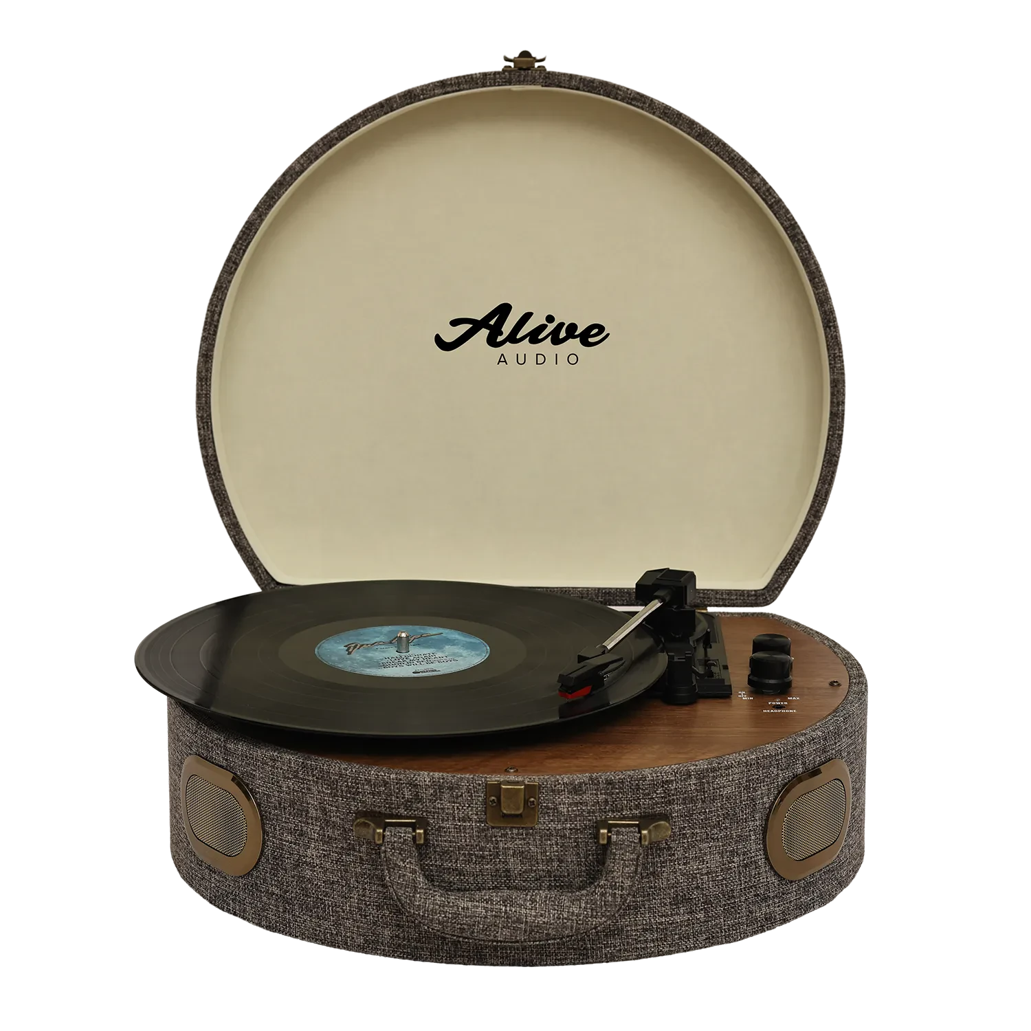 Виниловый проигрыватель Alive Audio MOVIE The Canvas Edition Shadow c Bluetooth