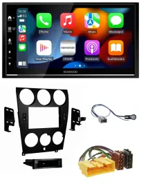 Kenwood DAB USB Bluetooth 2DIN MP3 Autoradio für Mazda 6 (2006-2008)