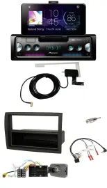 Автомагнитола для Citroen Jumper (2014–2021) Pioneer DAB, Bluetooth, USB, черный, поддержка управления на руле