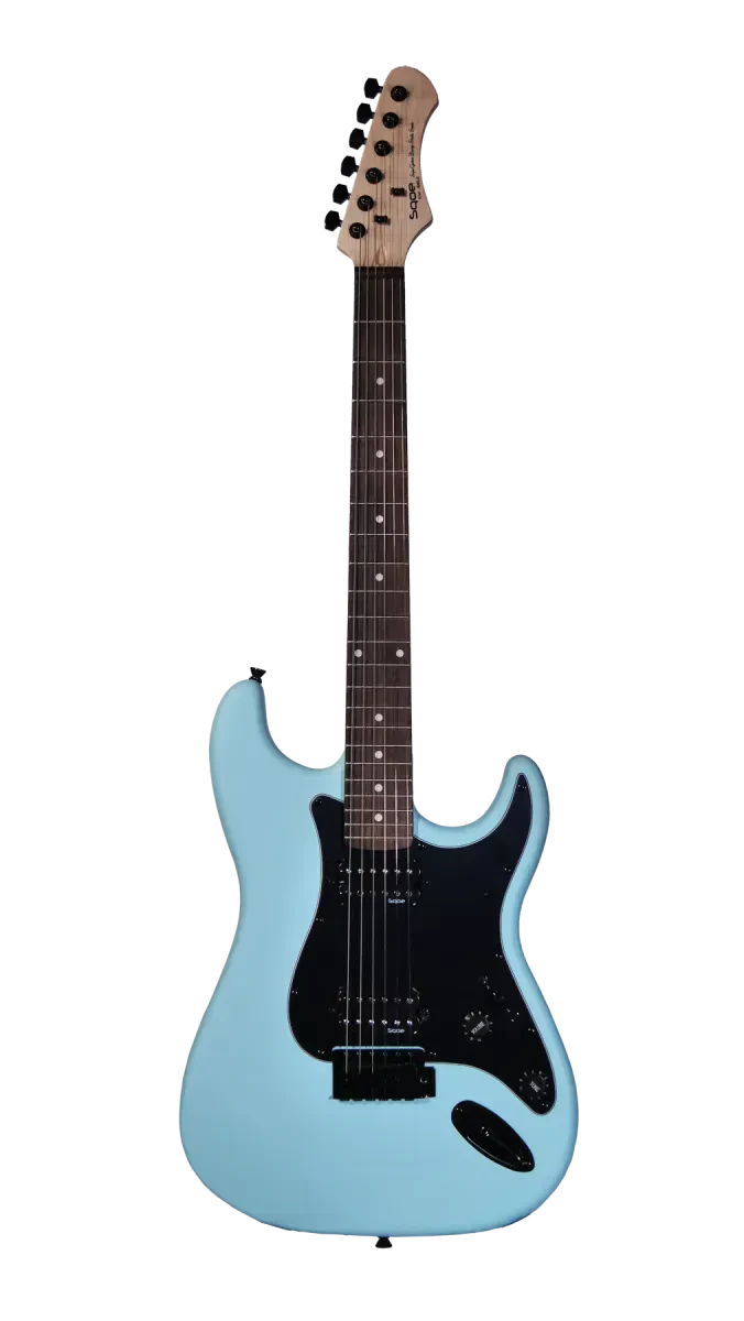 Электрогитара SQOE SEST210 Stratocaster HH Matte Sky