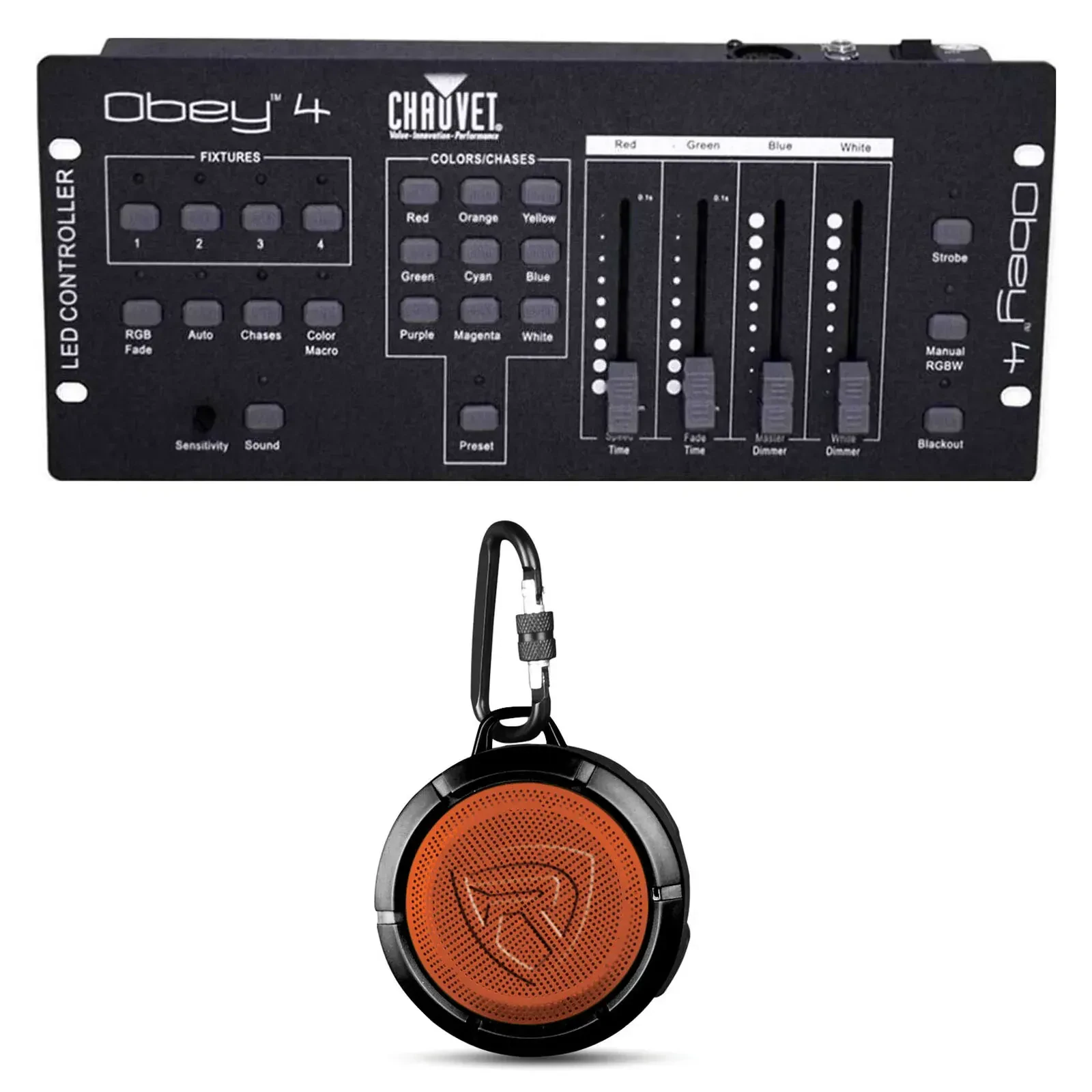DMX-пульт Chauvet DJ Obey 4 с Bluetooth-колонкой