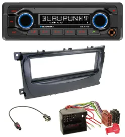 Blaupunkt MP3 Bluetooth USB AUX Autoradio für Ford Mondeo S-Max 07-14 schwarz