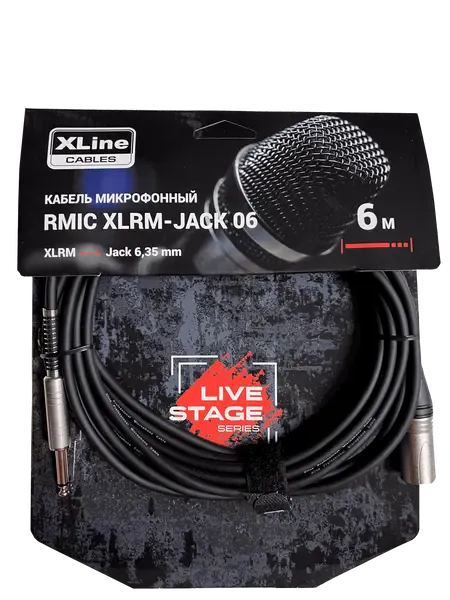 Коммутационный кабель Xline Cables RMIC XLRM-JACK 06 6 м