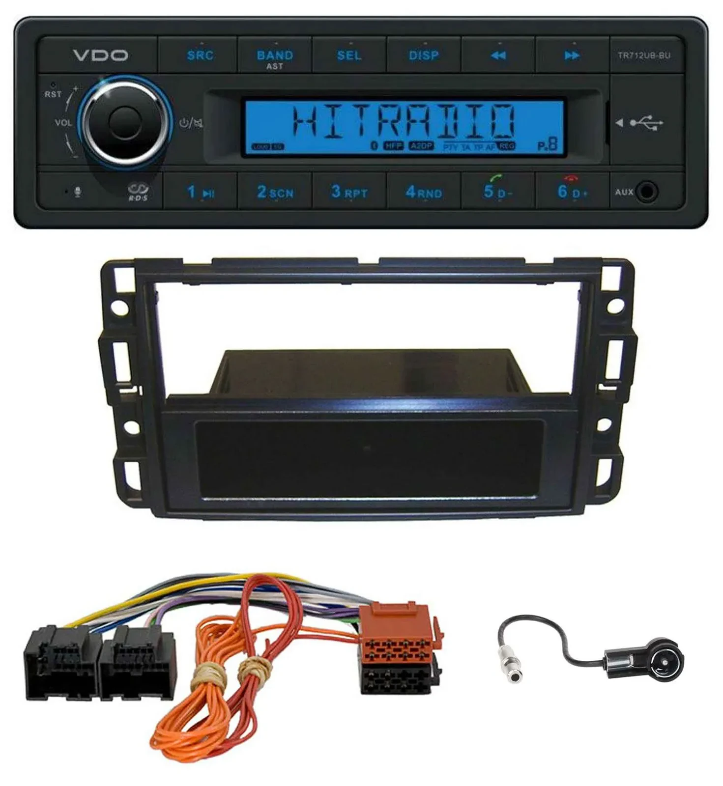VDO Bluetooth AUX USB MP3 Autoradio für Cadillac BLS (2006-2010)