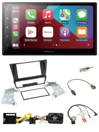 Автомагнитола Pioneer 2-DIN, Bluetooth, DAB, USB, для BMW 3 Series E90/E91/E92/E93