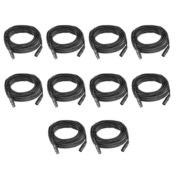 DMX-кабель American DJ AC3PDMX100 Black 30 м