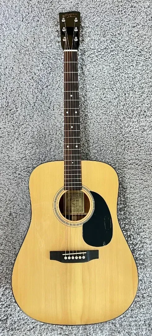 Recording King Solid Dreadnought Aged Adirondack Spruce and Mahogany #Q1