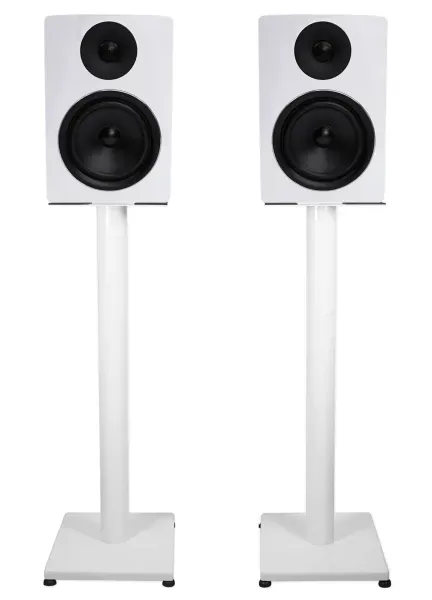 Pair Rockville APM6W 6.5" 350W Powered USB Studio Monitor Speakers+29" Stands