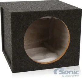 Belva 1SL10-0.7 | Single 10" Sealed 3/4 MDF Sub Box w/ Polyfil