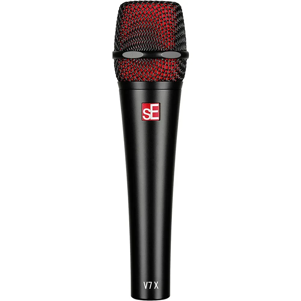 Микрофон для инструментов sE Electronics V7 X Black динамический, суперкардиоидный, XLR