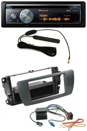 Автомагнитола для Seat Ibiza (с 2008) Pioneer CD/USB/Bluetooth/DAB MP3, чёрный