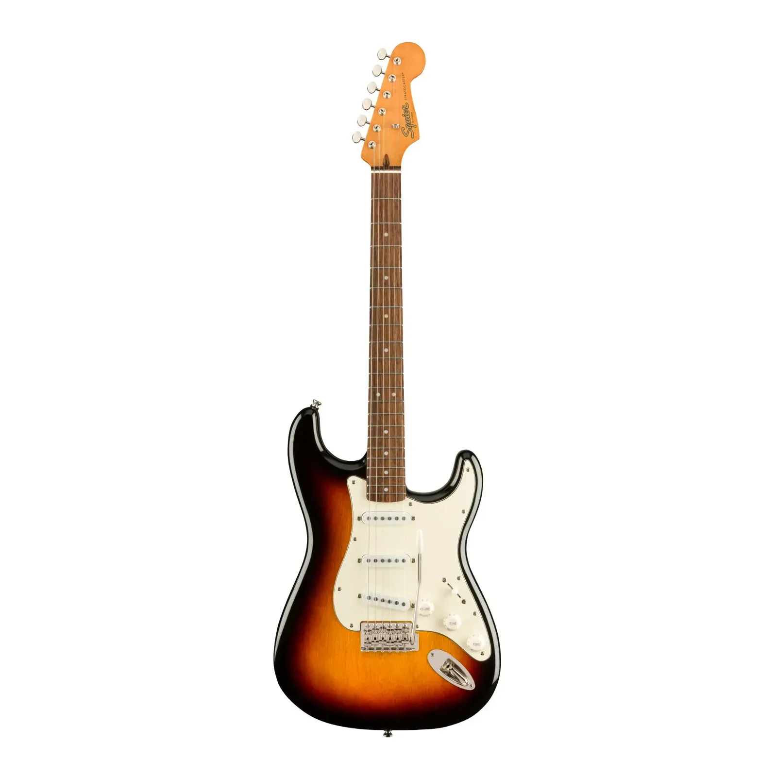 Б/У Электрогитара Squier by Fender Classic Vibe 60s Strat 6-струнная, цвет: трёхцветный санберст