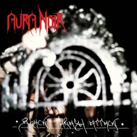 Виниловая пластинка Aura Noir – Black Thrash Attack (красный мраморный винил, релиз 1996)
