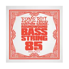 Струна для бас-гитары Ernie Ball P01685, сталь никелированная, круглая оплетка, калибр 85