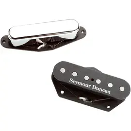 Комплект звукоснимателей для электрогитары Seymour Duncan Hot Pickup Tele Black Chrome