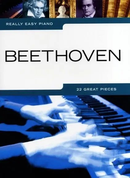 Ноты MusicSales REALLY EASY PIANO BEETHOVEN PIANO BOOK