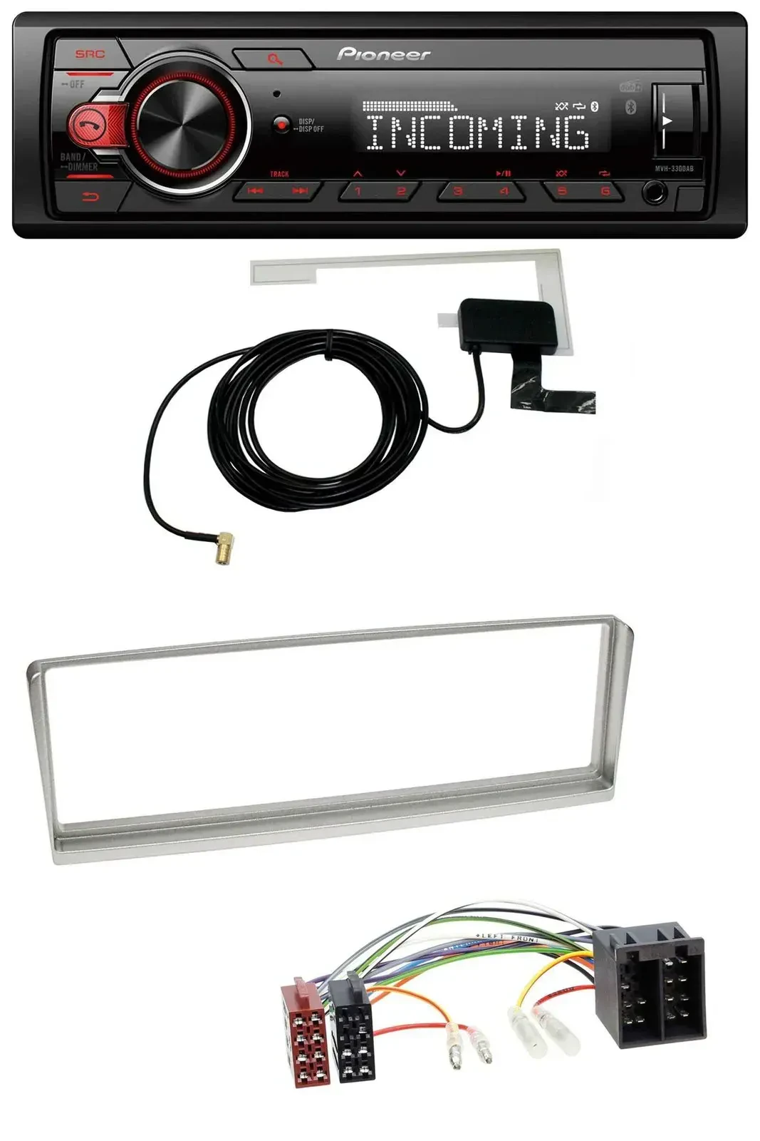 Автомагнитола для Alfa Romeo 156 (2001–2003) Pioneer CD/MP3, USB, AUX, DAB