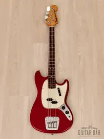 Бас-гитара Fender Mustang Bass Short Scale Dakota Red USA 1967 w/ Case