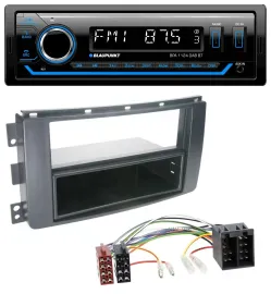 Blaupunkt Bluetooth USB DAB MP3 Autoradio für Smart ForFour 454 ForTwo 451 ISO