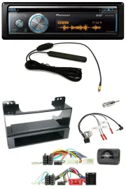 Автомагнитола Pioneer CD, USB, Bluetooth, DAB, для KIA Carnival II VQ (2006–2011), совместимая с кнопками на руле