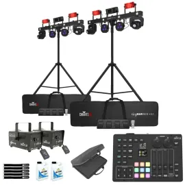 Chauvet DJ GigBAR Move + ILS Lighting Systems Pair w ILS Command Wireless