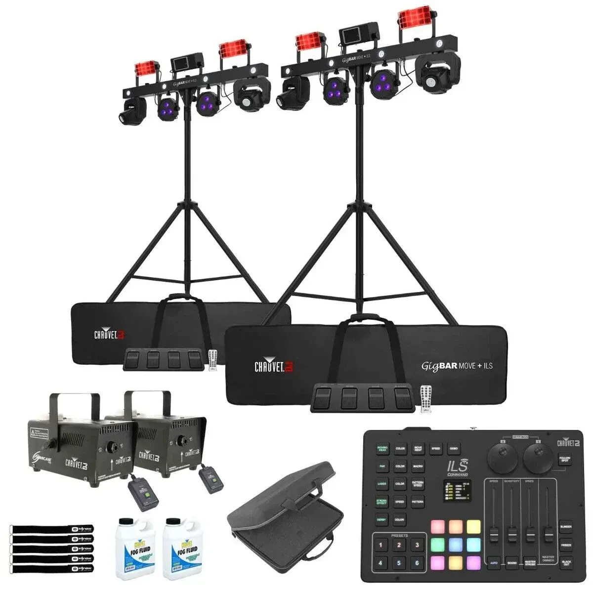 Комплект светового оборудования Chauvet DJ GIGBARMOVEPLUSILSCM2