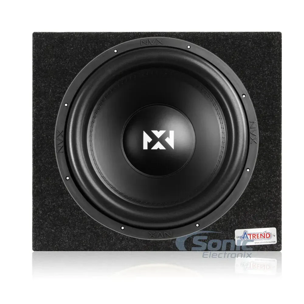 Сабвуфер пассивный для авто NVX YSW152 15SA 15" 800W RMS, Dual 2-Ohm, с корпусом
