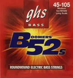 Струны для бас гитары GHS M4500 Boomers 45-105