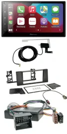 Pioneer USB Bluetooth DAB MP3 2DIN Autoradio für BMW 5er E39 X5 E53 Aktivsystem
