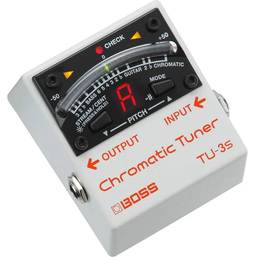 Тюнер педальный BOSS TU-3S Chromatic Tuner