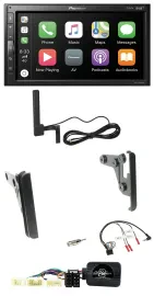 Pioneer USB 2DIN Bluetooth DAB Lenkrad Autoradio für Toyota Yaris 2007-2010