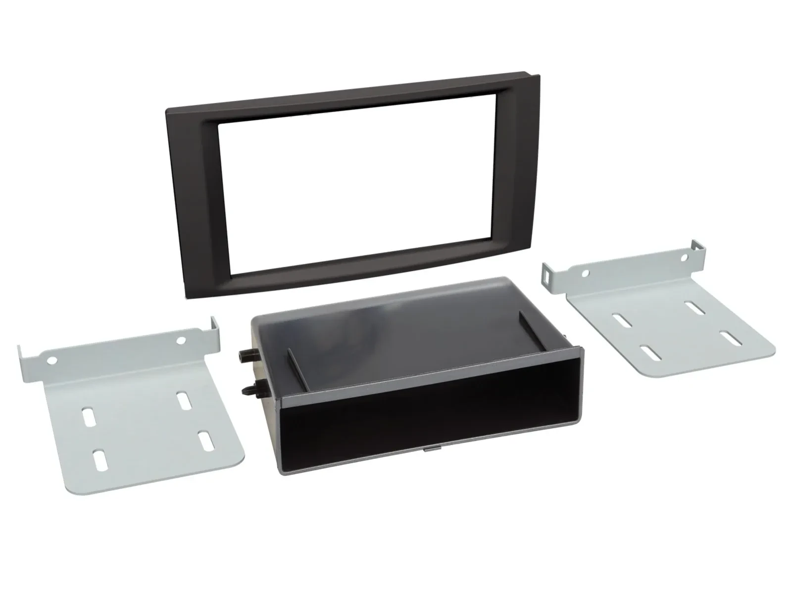 Einbaurahmen DIN Autoradio für VW T5 Caravelle Touareg Multivan 2003-2015 Profi
