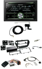 Pioneer CD USB Lenkrad Bluetooth 2DIN DAB Autoradio für Honda Insight ZE2 2009-2