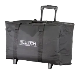 DJ Lighting Audio Equipment Multipurpose Accessory Utility Bag w Handle & Wheels