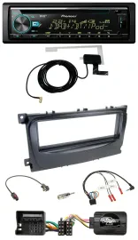 Pioneer MP3 Lenkrad CD USB DAB Autoradio für Ford S-Max Mondeo 07-14 schwarz