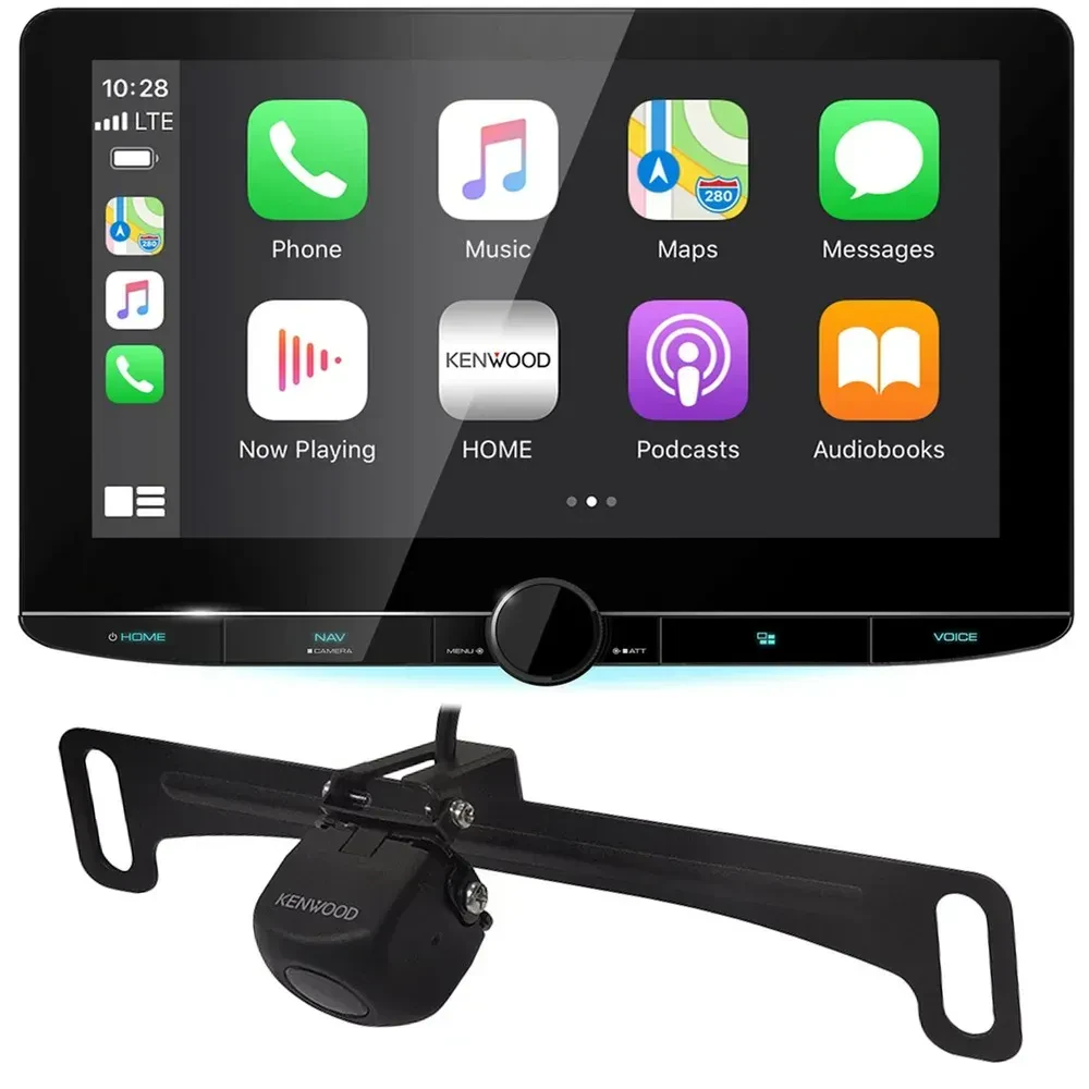 Автомагнитола Kenwood DNR1007XR 10.1" Touchscreen с камерой заднего вида 128°