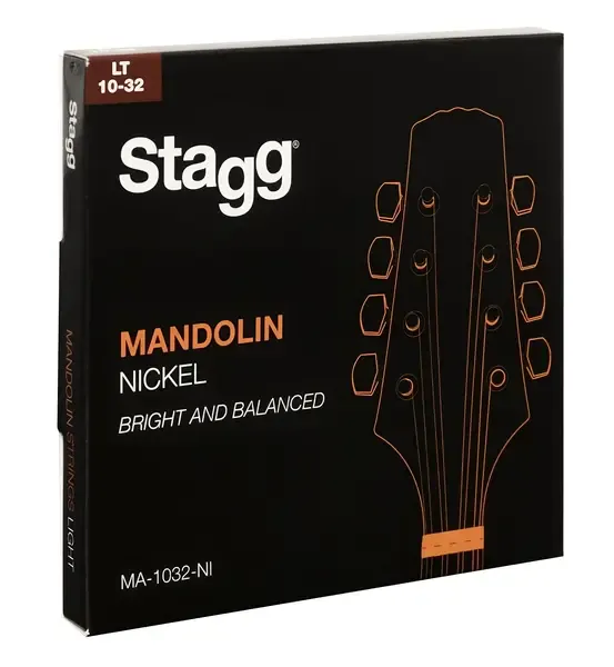 Струны для мандолины STAGG MA-1032-PH - (10-14-23-32), фосфорная бронза