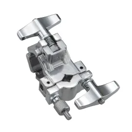 MCR-1 Standard Rack Clamp, Verchromt, Ideal für Drums, L-Stück Befestigung